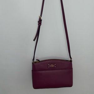 Kate spade Maroon crossbody purse